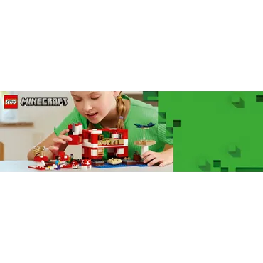 LEGO Minecraft Mooshroom-huset