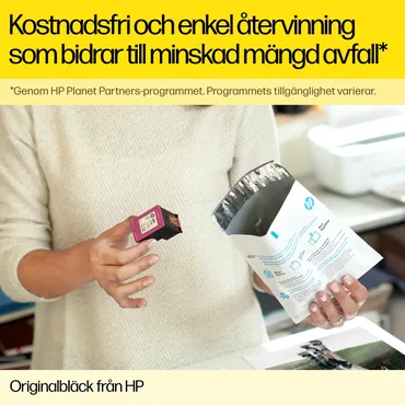 HP 912XL Original Ink-blækpatron med høj kapacitet, cyan