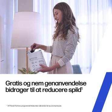 HP 912XL Original Ink-blækpatron med høj kapacitet, cyan