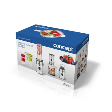 Concept sm3391 1.2 L Tabletop blender 700 W Stainless steel  White