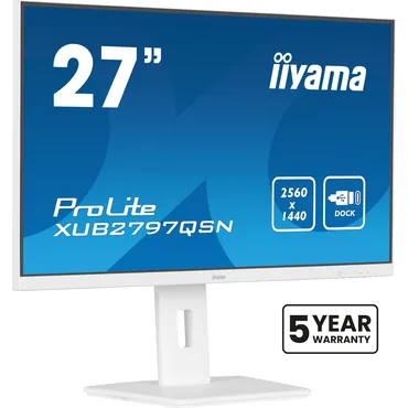 iiyama ProLite XUB2797QSN-W2 skærm - LED baglys - 27" - AMD Adaptive-Sync - IPS - 1ms