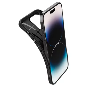 Spigen Liquid Air mobiltelefon etui 17 cm (6.7") Cover Sort