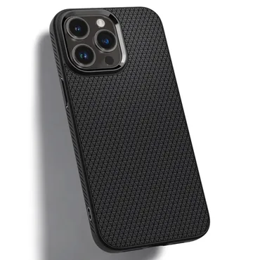 Spigen Liquid Air mobiltelefon etui 17 cm (6.7") Cover Sort