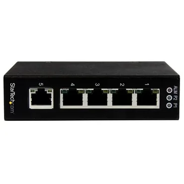 StarTech.com Okontrollerad industriell Gigabit Ethernet-switch med 5-portar