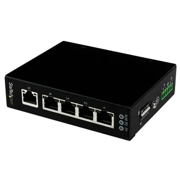 StarTech.com Okontrollerad industriell Gigabit Ethernet-switch med 5-portar