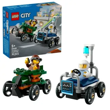 LEGO City Racerbilpakke – fly mod hospitalsseng