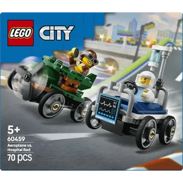 LEGO City Racerbilpakke – fly mod hospitalsseng