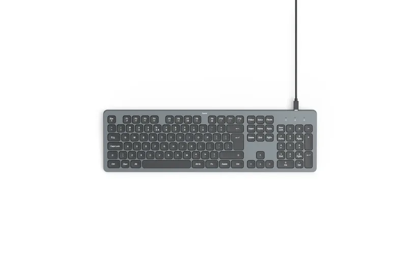 Hama Tangentbord - Saxbrytare - Kabelansluten - Fullstor - Svart - USB