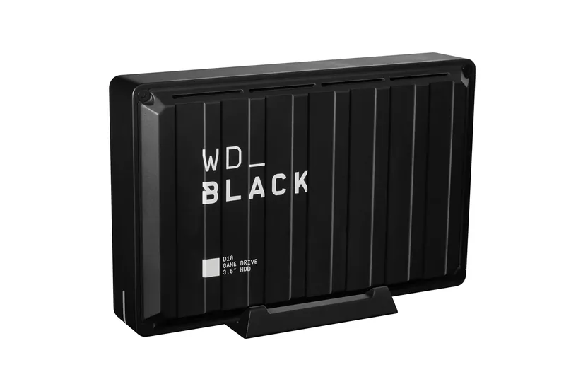 WD_BLACK D10 Game Drive WDBA3P0080HBK - 8 TB - Ekstern HDD - USB 3.2 Gen 1