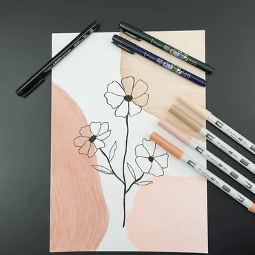 Tombow WS-EFL-H-02 fineliner Fin Sort 1 stk