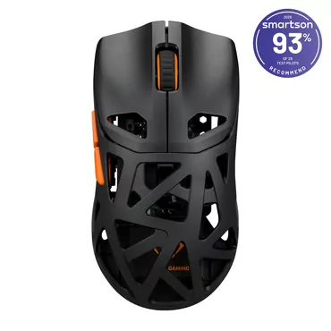 Deltaco Gaming DM370 trådløs ultralet 51g gaming mus, 3311 IC, hurtigopladningsteknologi