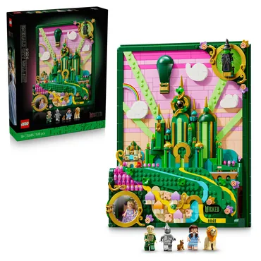 LEGO Emerald City-vægkunst
