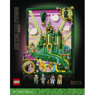 LEGO Emerald City-vægkunst