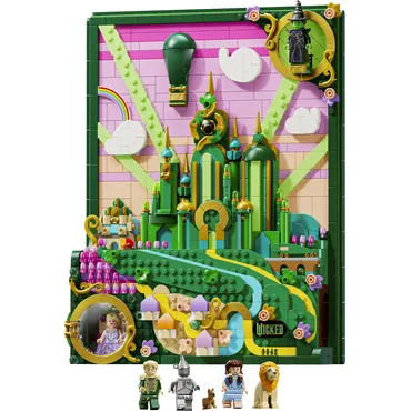 LEGO Emerald City-vægkunst