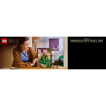 LEGO Emerald City-vægkunst