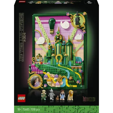LEGO Emerald City-vægkunst
