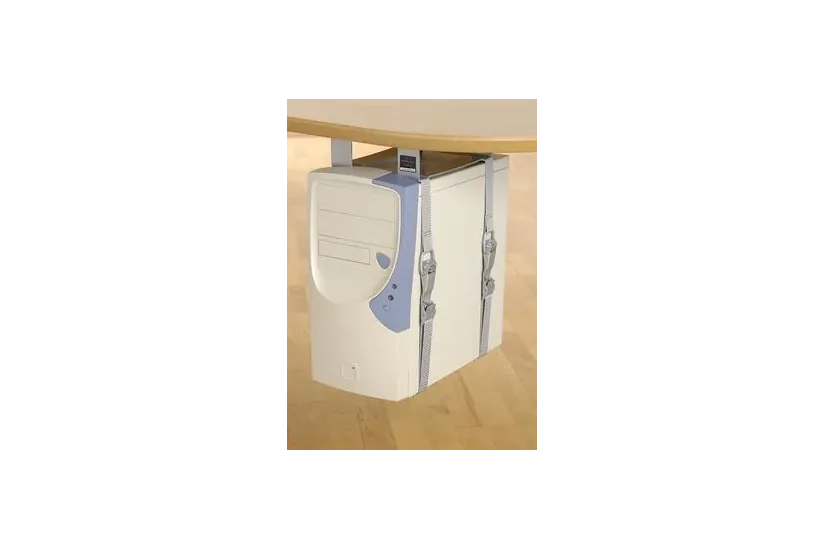 Axessline LiftFix Holder - CPU holder including 60 mm spacer, silver