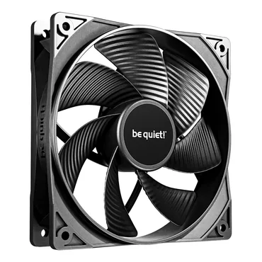 be quiet! Pure Wings 3 120mm | PWM Reverse Triple-Pack Computerkabinet Ventilator 12 cm Sort 3 stk
