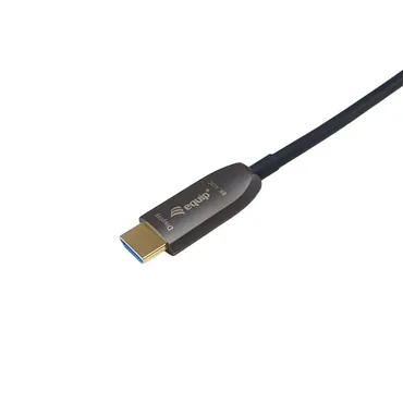 Equip 119425 HDMI-kabel 200 m HDMI Type A (Standard) Sort
