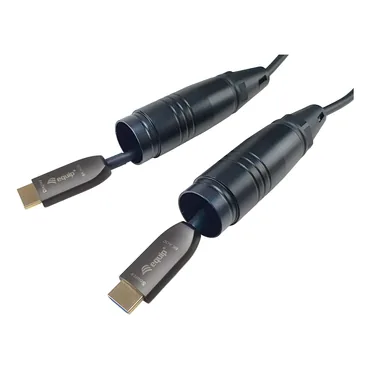 Equip 119425 HDMI-kabel 200 m HDMI Type A (Standard) Sort