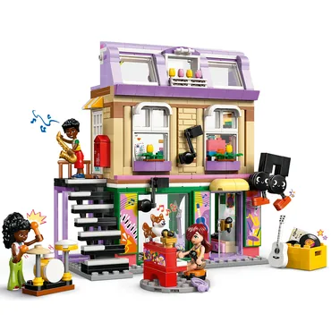 LEGO Friends Musikbutik og lejlighed