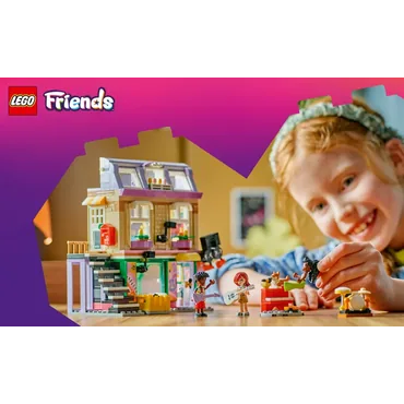 LEGO Friends Musikbutik og lejlighed