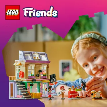 LEGO Friends Musikbutik og lejlighed