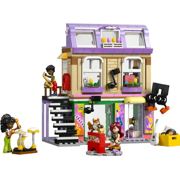 LEGO Friends Musikbutik og lejlighed