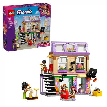 LEGO Friends Musikbutik og lejlighed