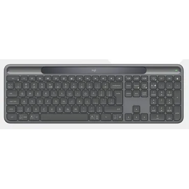 Logitech Signature Slim Solar+ K980 for Business tastatur Universel RF trådløs + Bluetooth QWERTZ Tysk Grafit