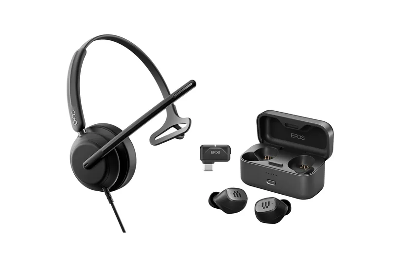 EPOS Headset - Kabel - Indbygget - Binaural - Sort - 121 g