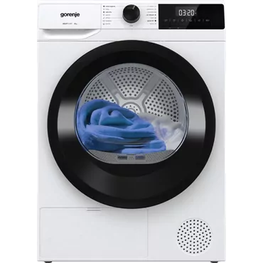 Gorenje DHNE83 tørretumbler Fritstående Front-læsning 8 kg Hvid