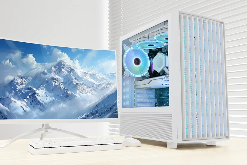 Modecom Chassi - Midi Tower - ATX - 2,5,3,5 tum - 17,5 cm - 36 cm - 7 - 120,140 mm - Stål