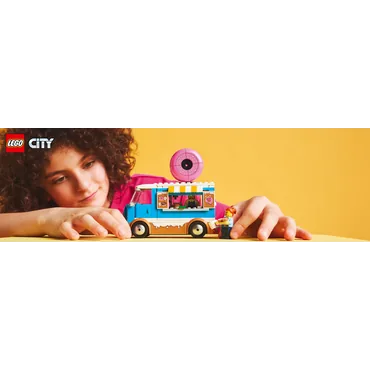 LEGO City Great Vehicles 60452 Mobilna pączkarnia