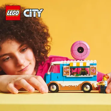 LEGO City Great Vehicles 60452 Mobilna pączkarnia