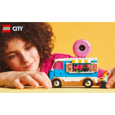 LEGO City Great Vehicles 60452 Mobilna pączkarnia