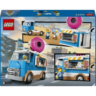 LEGO City Great Vehicles 60452 Mobilna pączkarnia