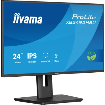 iiyama ProLite XB2492HSU-B1 computerskærm 61 cm (24") 1920 x 1080 pixel Fuld HD LED Sort