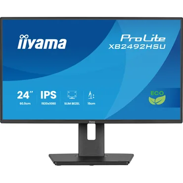 iiyama ProLite XB2492HSU-B1 computerskærm 61 cm (24") 1920 x 1080 pixel Fuld HD LED Sort