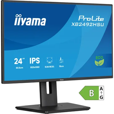 iiyama ProLite XB2492HSU-B1 computerskærm 61 cm (24") 1920 x 1080 pixel Fuld HD LED Sort