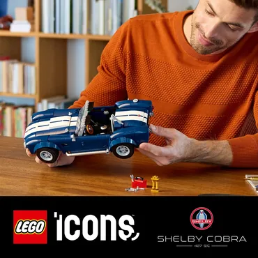 LEGO ICONS Shelby Cobra 427 S/C