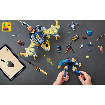 LEGO NINJAGO Rogues drageflyver-mech