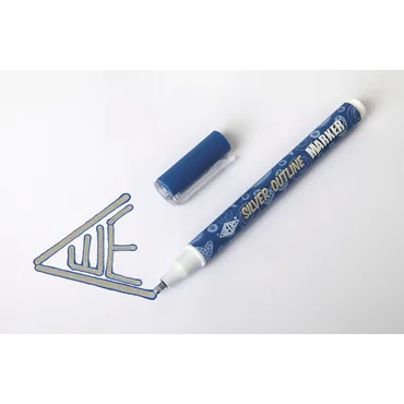 Wedo Silver Outline speedmarker 6 stk Orange