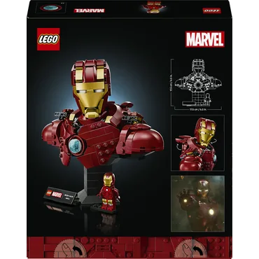 LEGO Marvel 76327 Popiersie Iron Mana MK4