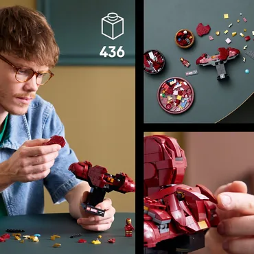 LEGO Marvel 76327 Popiersie Iron Mana MK4