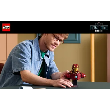 LEGO Marvel 76327 Popiersie Iron Mana MK4