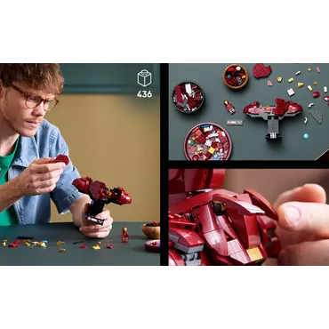 LEGO Marvel 76327 Popiersie Iron Mana MK4