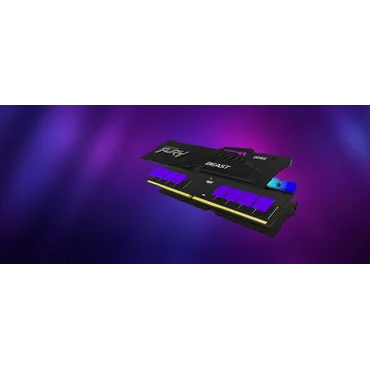 Kingston FURY Beast RGB - 16GB - DDR5 RAM - 5600MT/s