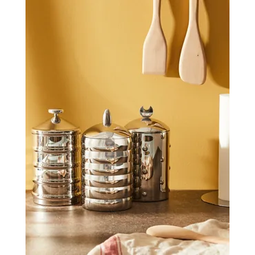 Alessi Küchendose Kalisto 1 CB01 Edelstahl