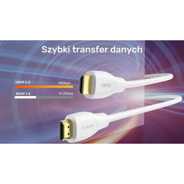 Unitek HDMI-kabel - 1 m - 2,0 - 60 Hz - HDMI Type A (Standard) - HDMI Type A (Standard)